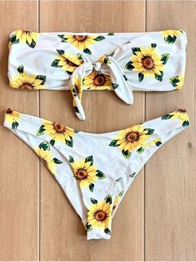 ZAFUL Sunflower Bikini Size 6
